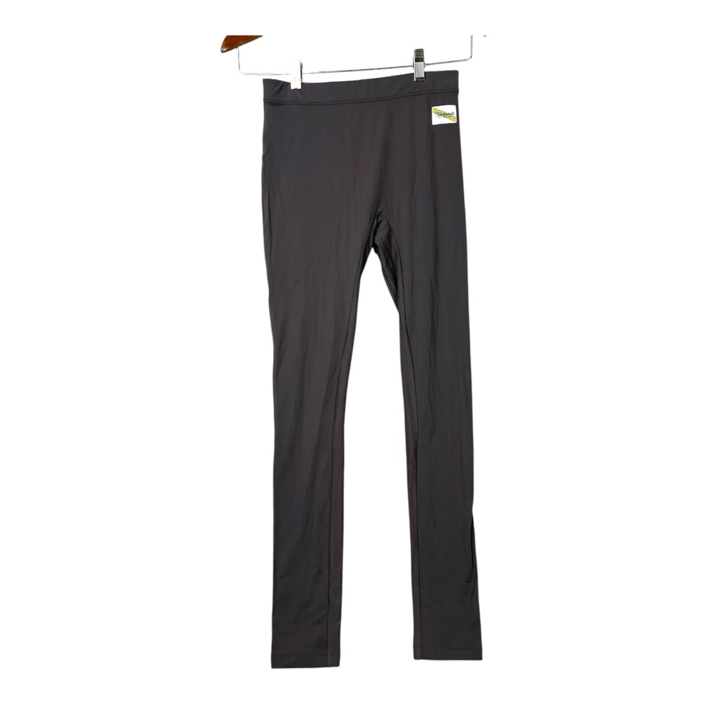 Tracksmith Womens Brown High-Waisted Leggings Size Small Athletic Gym